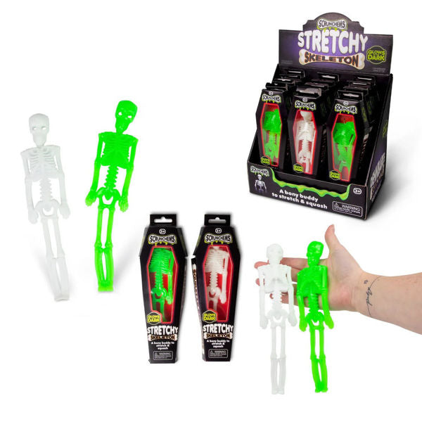 Triton-X Scrunchems Stretchy Squishy Skelett – Glow in the Dark
