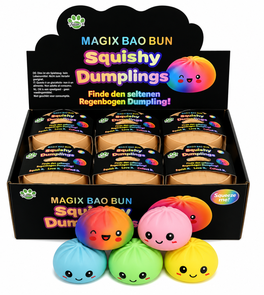 Triton-X MagiX Bao Bun Squishy Dumpling – Kawaii Squishy 8,5 cm