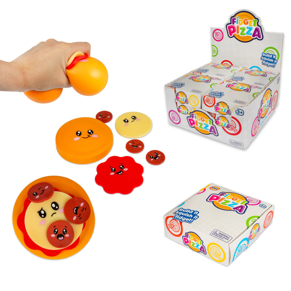 Triton-X Squishy Pizza – Anti-Stress Fidget 11 cm