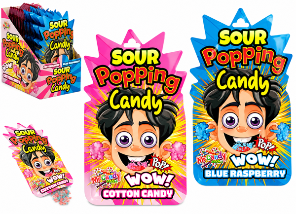 Mr Candy Popping Candy Pouch – Knallzucker 9 g