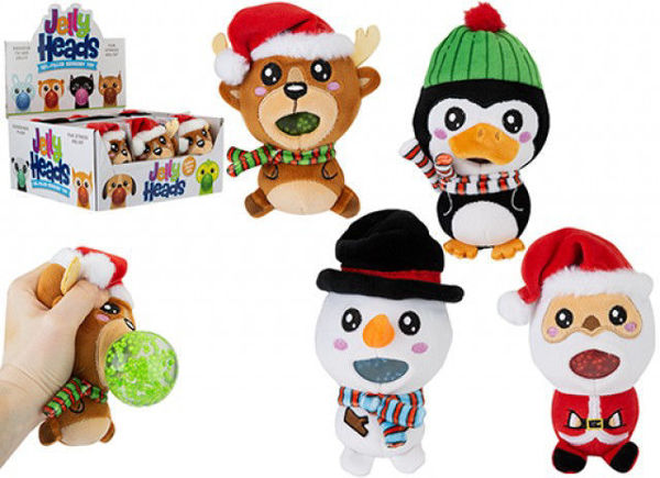 Triton-X - Christmas Plush Jelly Head – Weihnachtsfiguren Squishy