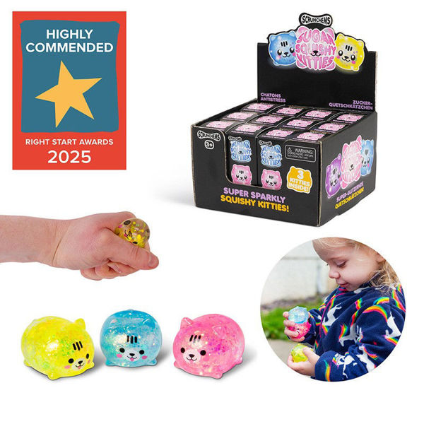 Triton-X - Scrunchems Sugar Squishy Kitties 3er Set – Maltose Squishy