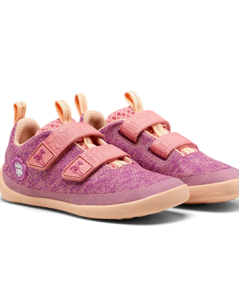 Affenzahn Barfußschuh Knit Happy – Flamingo, Pink