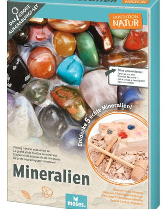 Expedition Natur - Das große Mineralien-Ausgrabungs-Set