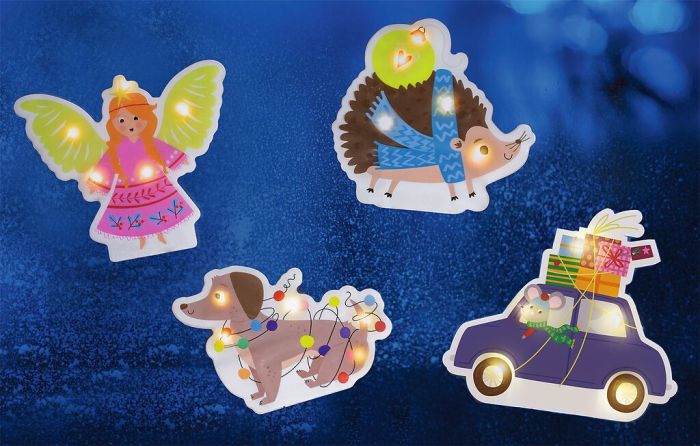 moses - Leuchtende Fensterfreunde - Winterzauber - Makimo - Smart Kids