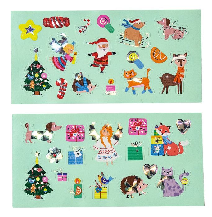 moses - Sticker von der Rolle Weihnachtsfreunde - Makimo - Smart Kids