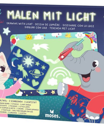 Kleine Kuschelhelden -  Malen mit Licht