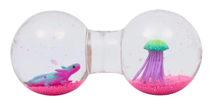 Axolotl Doppel-Knautschis – Anti-Stress-Ball mit Wasserfüllung - Makimo - Smart Kids