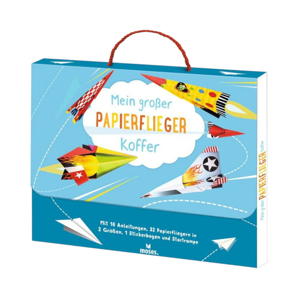 moses - Mein großer Papierflieger-Koffer – Bastel- und Flugspaß für kleine Piloten - Makimo - Smart Kids