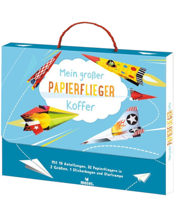 moses - Mein großer Papierflieger-Koffer – Bastel- und Flugspaß für kleine Piloten