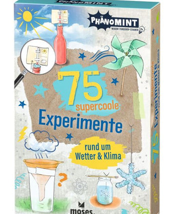 PhänoMINT - 75 supercoole Experimente rund um Wetter & Klima