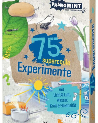 PhänoMINT - 75 supercoole Experimente mit Licht und Luft, Wasser, Kraft und Elektrizität