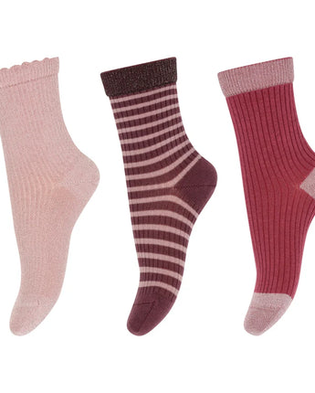 Dagmar Socken - 3er-Pack von mpDenmark