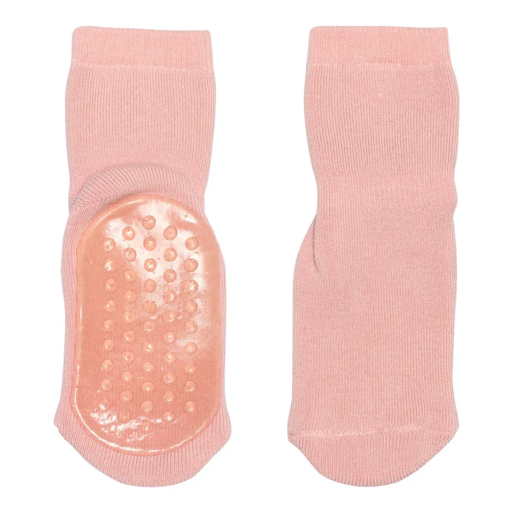MP Denmark - Cotton socks - Anti Slip - Silver Pink - Makimo - Smart Kids