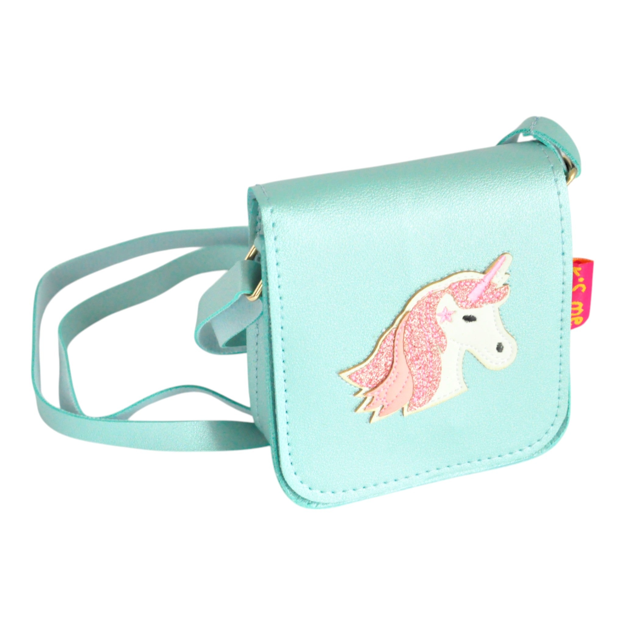k:s me - Kindertasche "Einhorn" in Metallic Grün