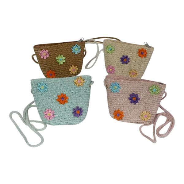 k:s me - Basttasche "Multi Flower" – Bunter Sommerbegleiter - Makimo - Smart Kids