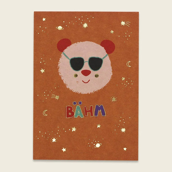ava&yves - Pandakopf mit Goldfolie – "Bähm" - Makimo - Smart Kids