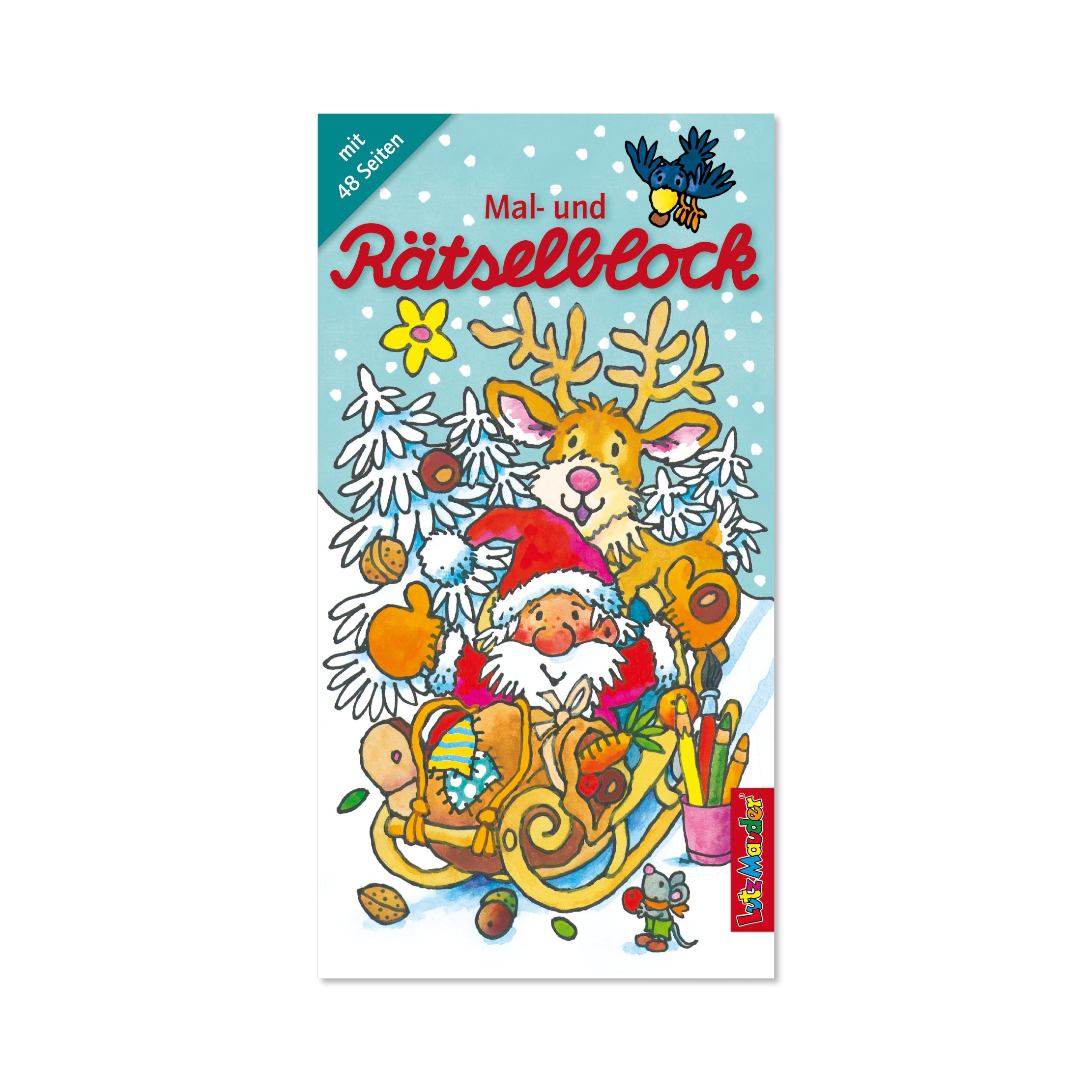Rätselblock Weihnachten 2 – Mini-Rätselspaß für Kinder im Advent - Makimo - Smart Kids