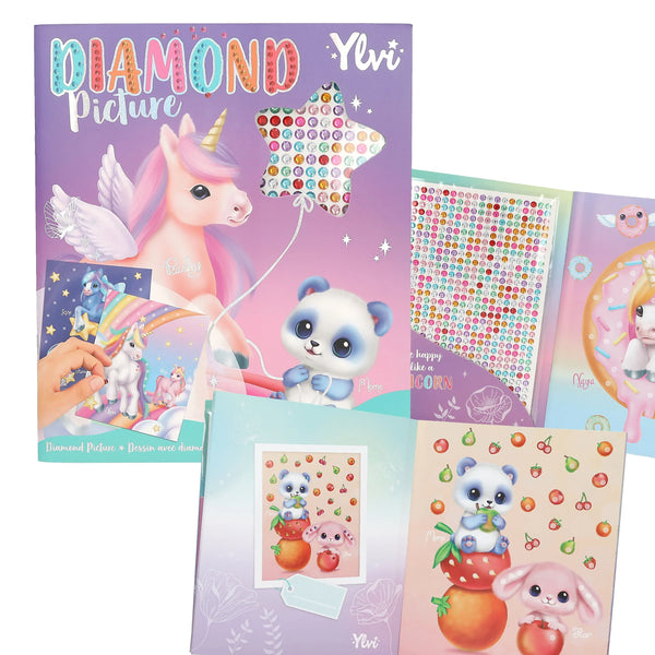 Ylvi Create your Diamond Picture Stickerbuch - Makimo - Smart Kids
