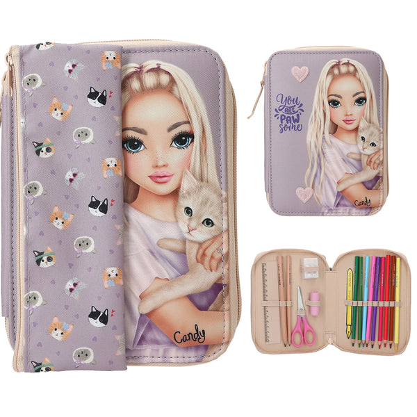 TOPModel Basic Duo Federtasche Katze KITTY - Makimo - Smart Kids