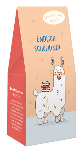 Grafikwerkstatt - Fruchtgummi 70g - Schulanfang - Endlich Schulkind!