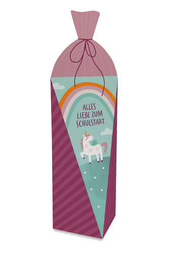Grafikwerkstatt - Schultüte mit 75g Brauseherzen - Alles Liebe zum Schulstart