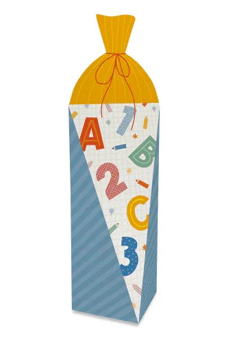 Grafikwerkstatt - Schultüte mit 75g Brauseherzen - ABC - Makimo - Smart Kids