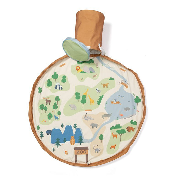 Play&Go SOO Zoo - Spielmatte und Aufbewahrungsbeutel - Makimo - Smart Kids