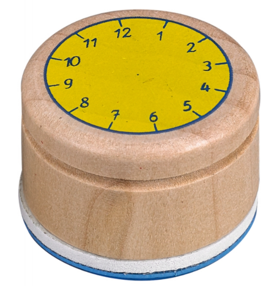 Stempel „Lern die Uhr“ – Bunte Geschenke