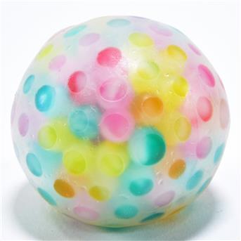 Quetsch Flutschiball mit Pastell-Wasserperlen