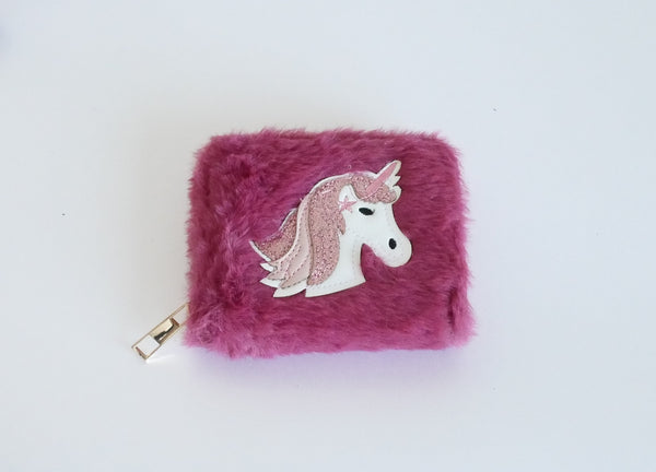 k:s me - Kinder-Geldbörse Plüsch - Einhorn - Makimo - Smart Kids