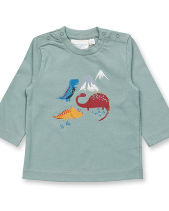 Sense Organics ELAN - Baby Langarmshirt mit Dino-Motiv