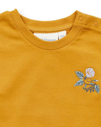 Sense Organics KLARA -  Sweatshirt für Babys in Currygelb