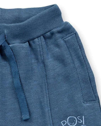 Sense Organics HAUKE - Baby Sweathose in Denim blau