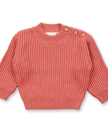 Sense Organics VARUNY - Baby Strickpullover - Pink