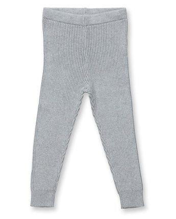 Sense Organics YUMA - Baby Strickleggings - Grau