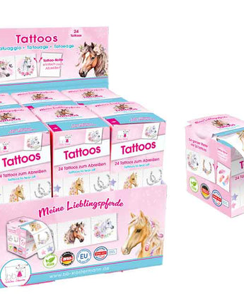 bb Klostermann - Tattoobox Pferde 24 Tattoos