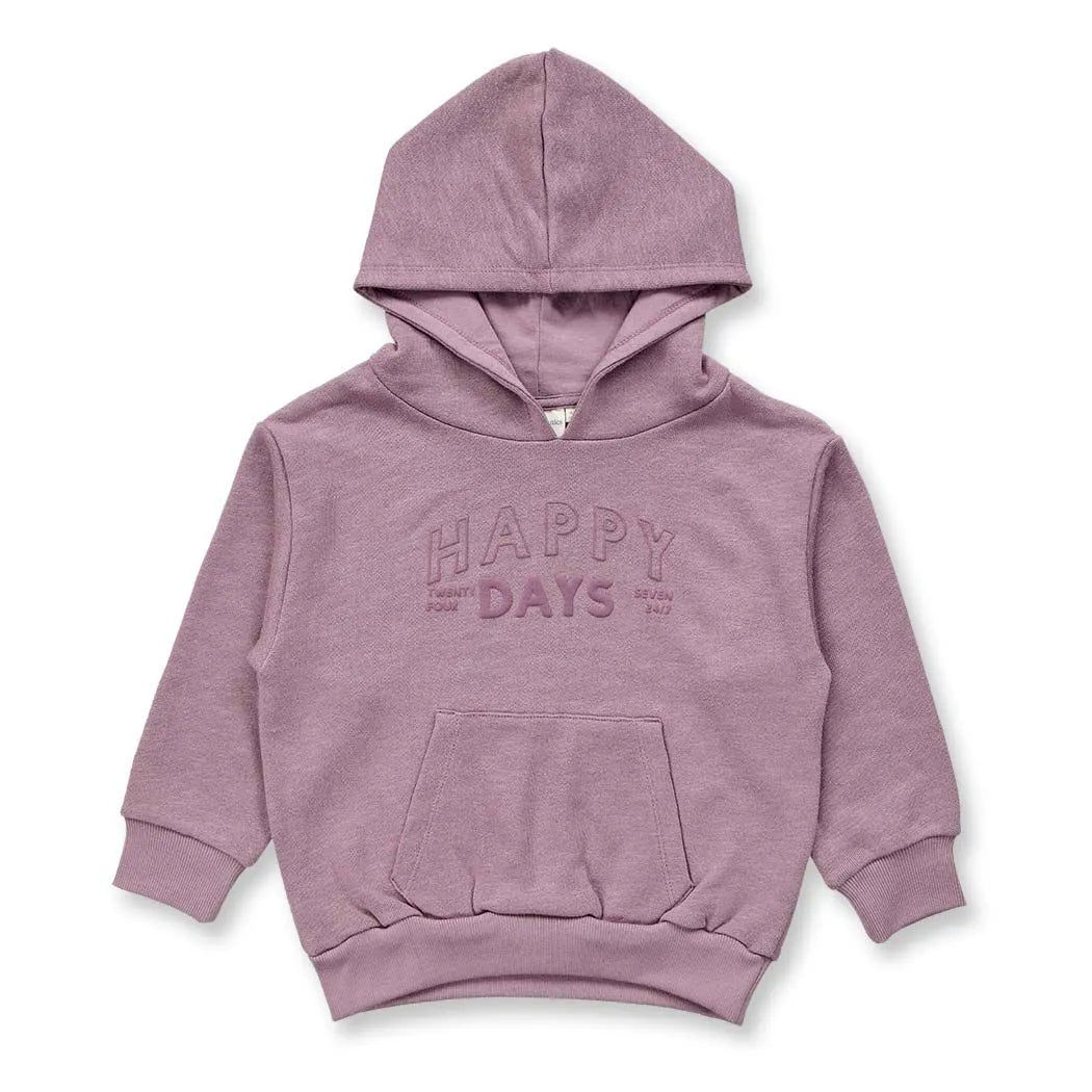 Sense Organics MANOU Kapuzenpullover Mauve Slub Hoodie GOTS - Makimo - Smart Kids