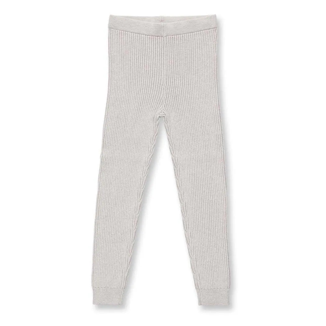 Sense Organics YUMA Kinder Strickleggings Melange Rippenstrick GOTS - Makimo - Smart Kids