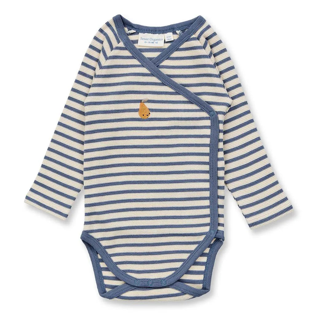 Sense Organics YGON Baby Wickelbody Ringel Waffel GOTS FLO - Makimo - Smart Kids