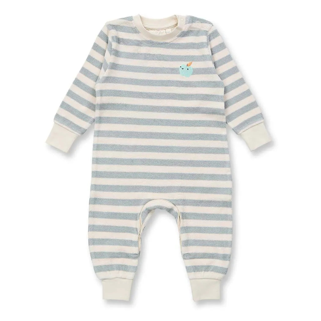 Sense Organics VIKTOR Baby Frottee Strampler Ringel GOTS FLO - Makimo - Smart Kids