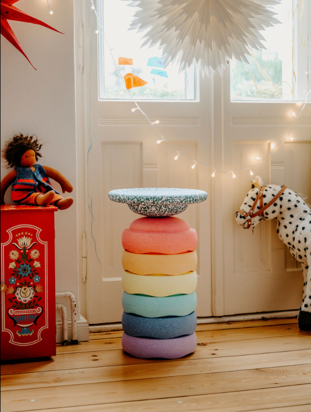 Stapelstein® Blush Special Rainbow Set pastel - Makimo - Smart Kids