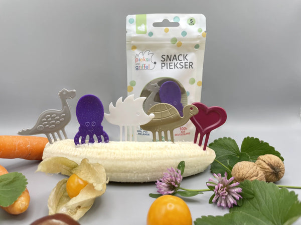 Pieksi und Griffel – Pieksi 5er-Set „Glimmer & Shine" 🎄🦔🐢🦕🐙❤️