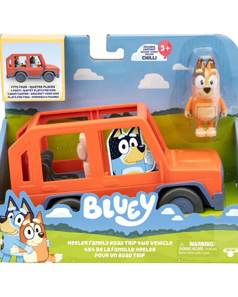 Bluey S11 Familienausflug – 4WD Familienauto mit Chilli-Figur