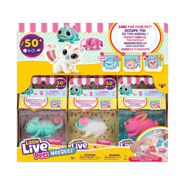 Little Live Pets NeeDees Einzelpack Serie 2 - Makimo - Smart Kids