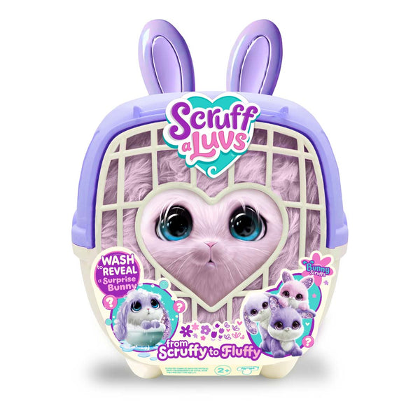 Scruff-a-Luvs Haustier - Mystery Plüschtier mit Tiertragekorb - Bunny