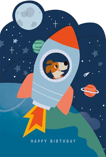 Grafikwerkstatt - Konturkarte "frech, wild & wunderbar" - Weltall - Makimo - Smart Kids