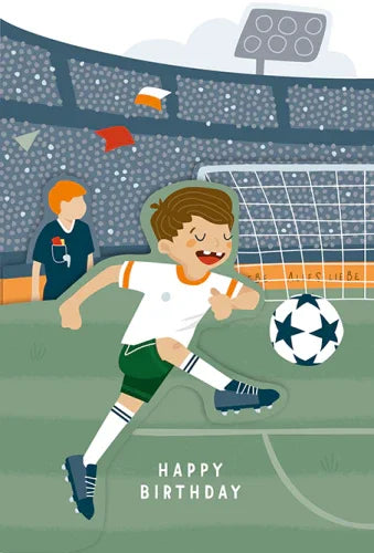 Grafikwerkstatt - Konturkarte "frech, wild & wunderbar" - Fußball - Makimo - Smart Kids