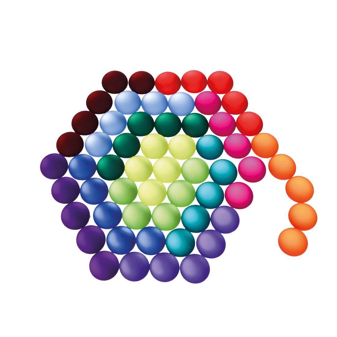 Bauspiel Matte Funkelsteine 60 Teile