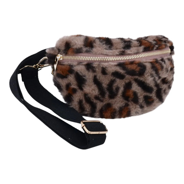 k:s me - Sidebag "Plüsch Leo" – Trendiger Begleiter mit tierischem Flair - Makimo - Smart Kids